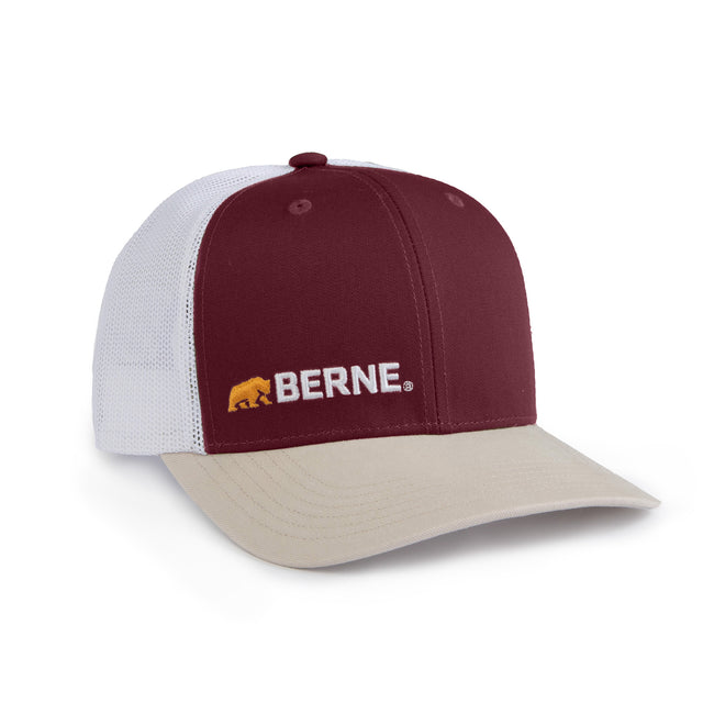 Offset Logo Mesh-Back Cap