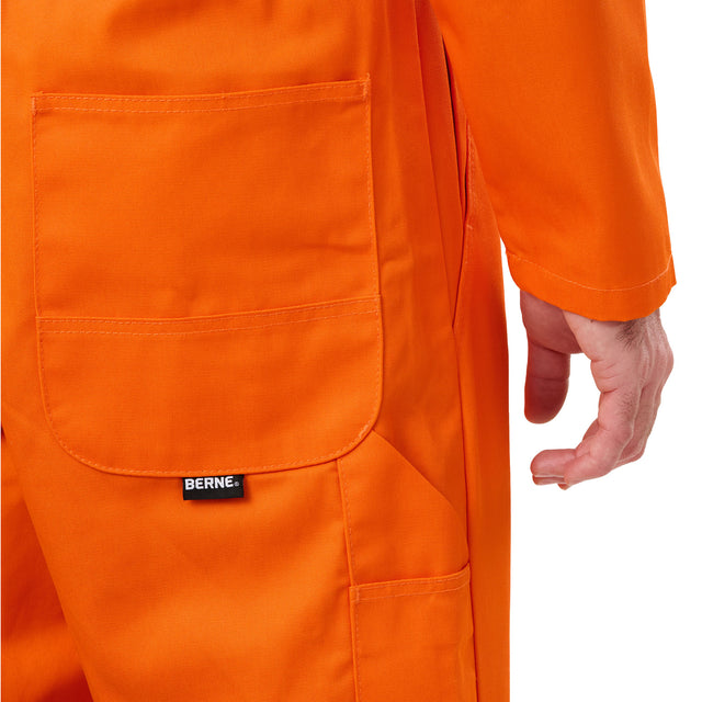 HVC252OR Safety Striped Gasket Unlined Coverall