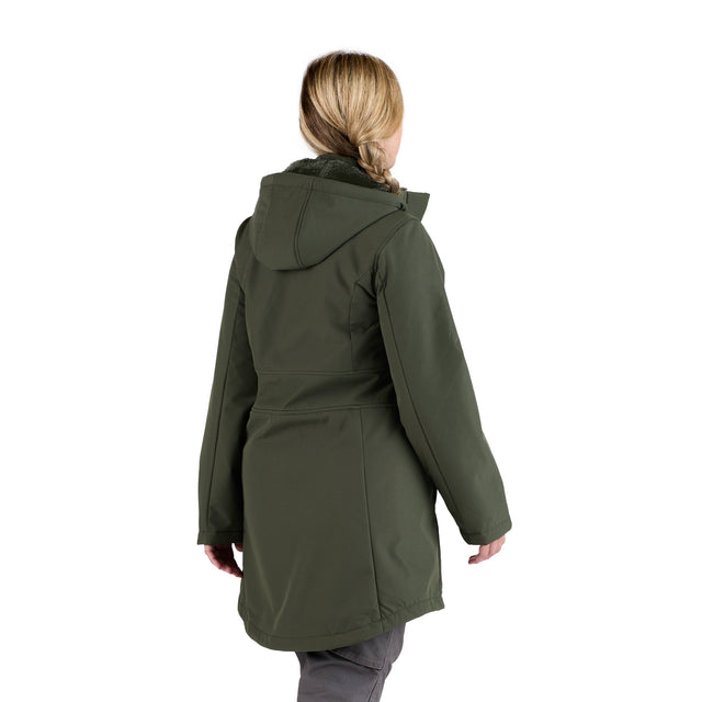Women's Sherpa-Lined Hooded Parka