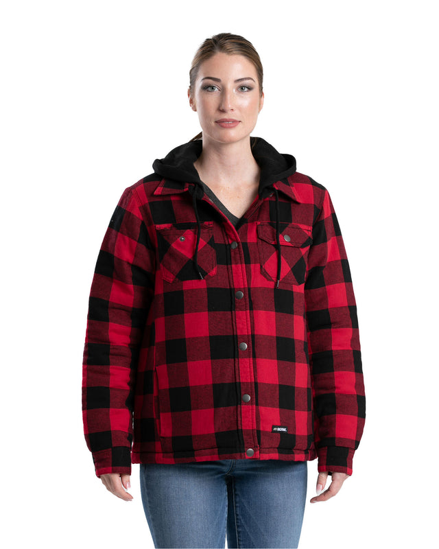 WSH78PRA Women's Heartland Hooded Shirt Jacket