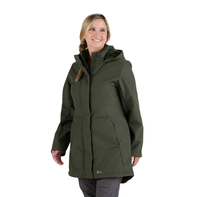 Women's Sherpa-Lined Hooded Parka