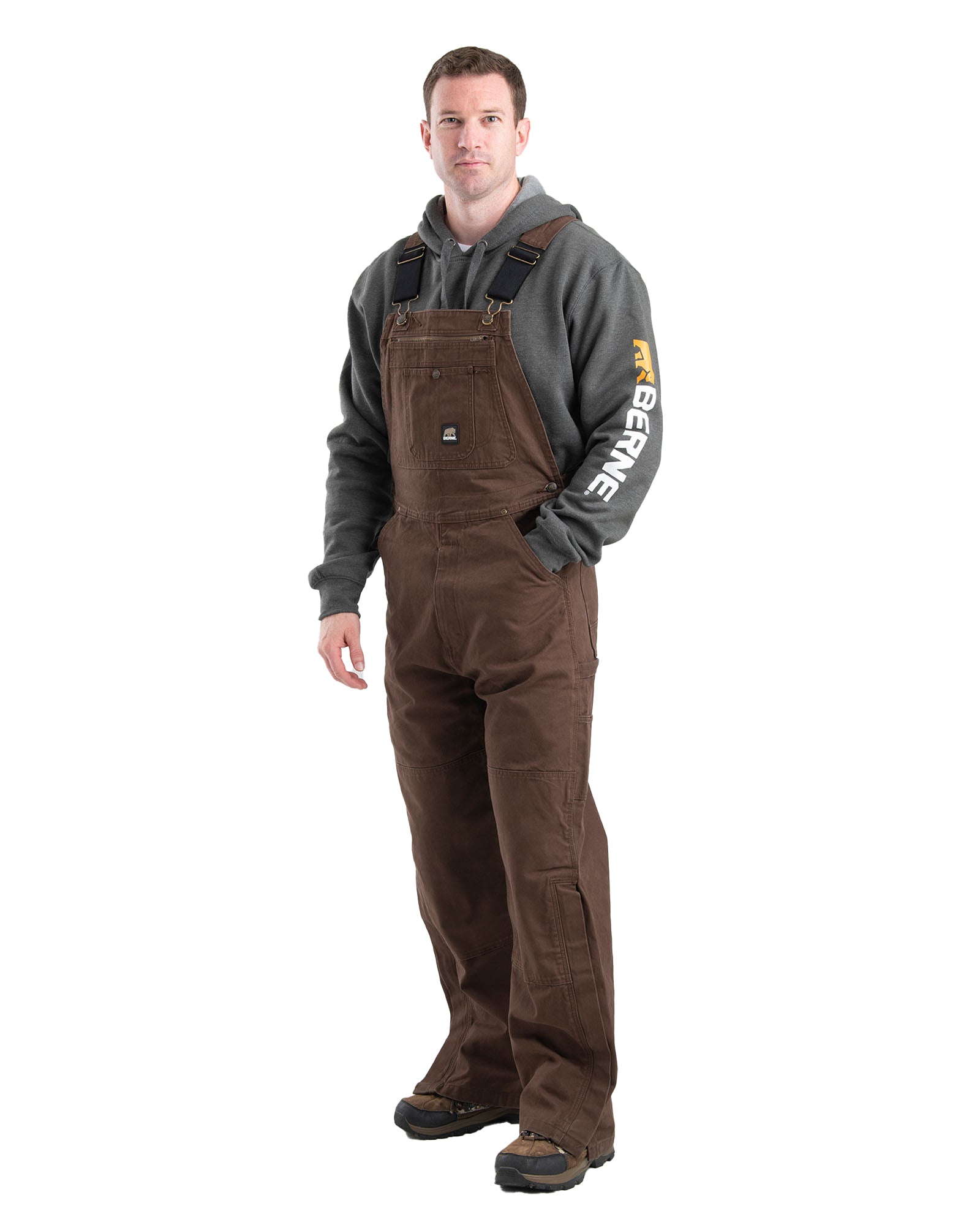 B1068BB Heartland Unlined Washed Duck Bib Overall