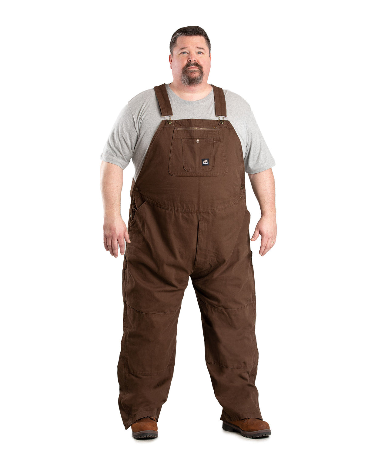 B1068BB Heartland Unlined Washed Duck Bib Overall