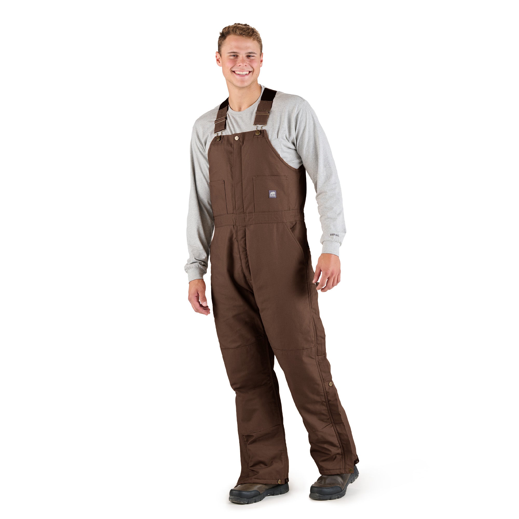 Men's Insulated Duck Bib Overalls for Winter – Berne Canada