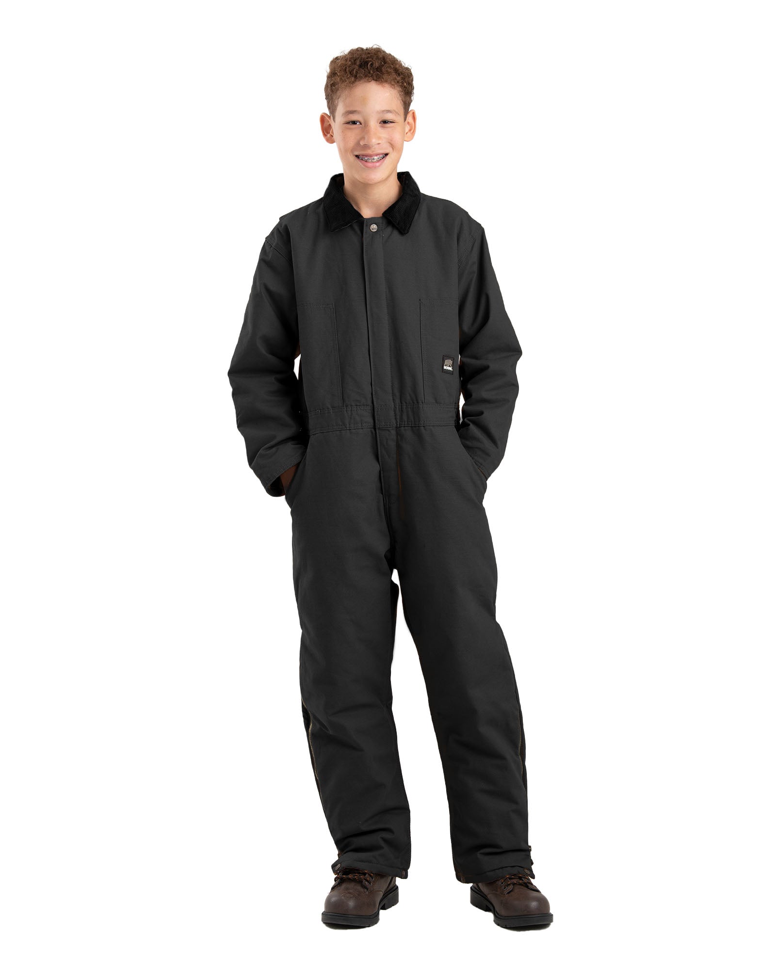 BI38BK Youth Softstone Insulated Coverall
