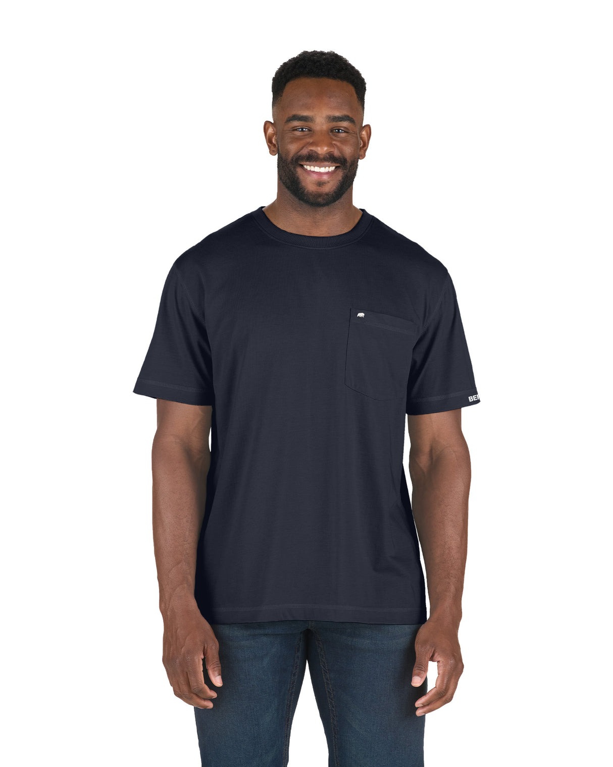 BSM38NVY Performance Short Sleeve Pocket T-Shirt