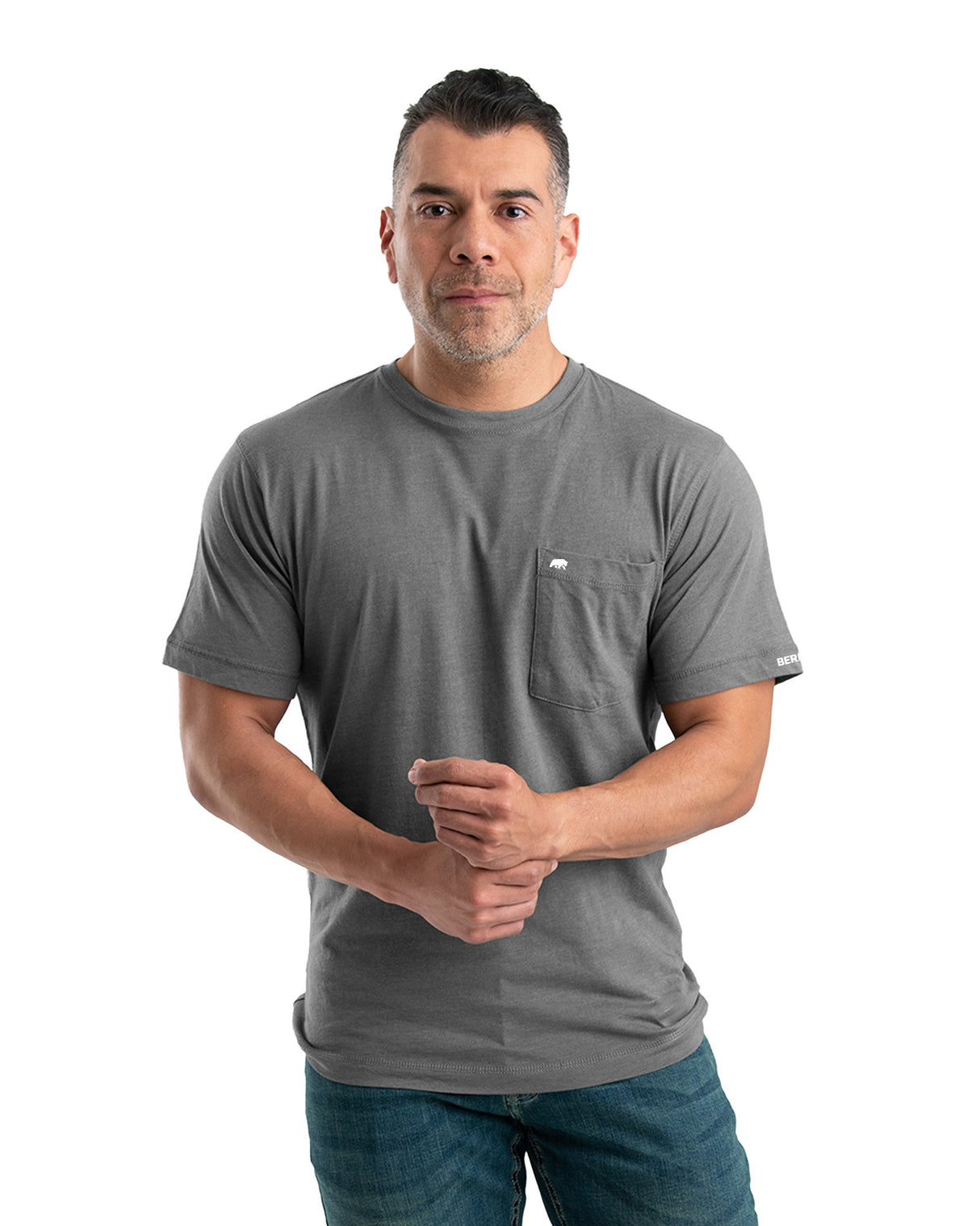 BSM38SLA Performance Short Sleeve Pocket Tee