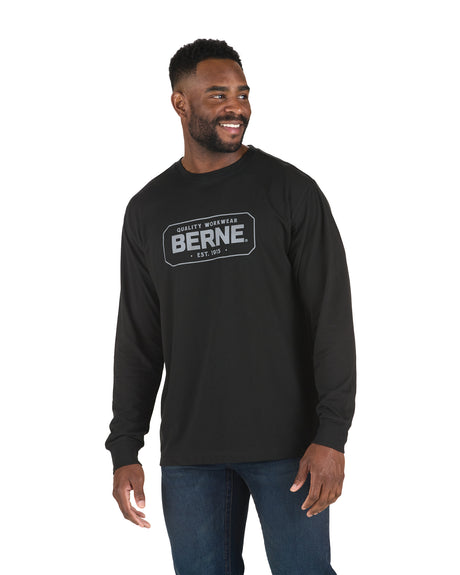 Men's Long Sleeve Graphic T-Shirt