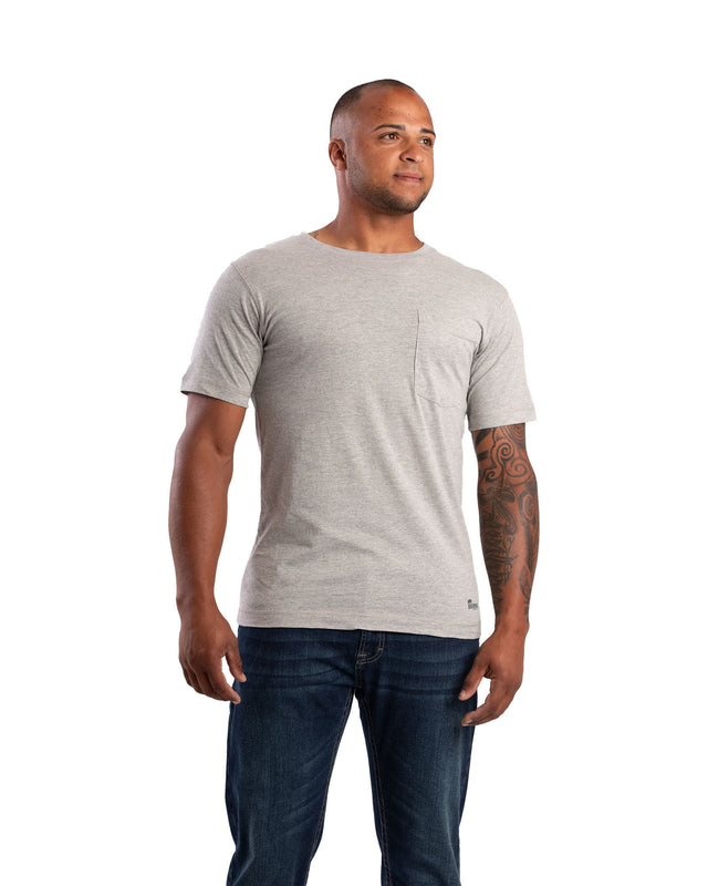 BSM76GY Performance Short Sleeve Pocket T-Shirt