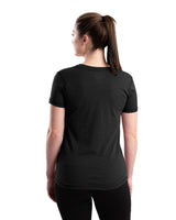 BSW40BK Women's Performance V-Neck Short Sleeve Tee