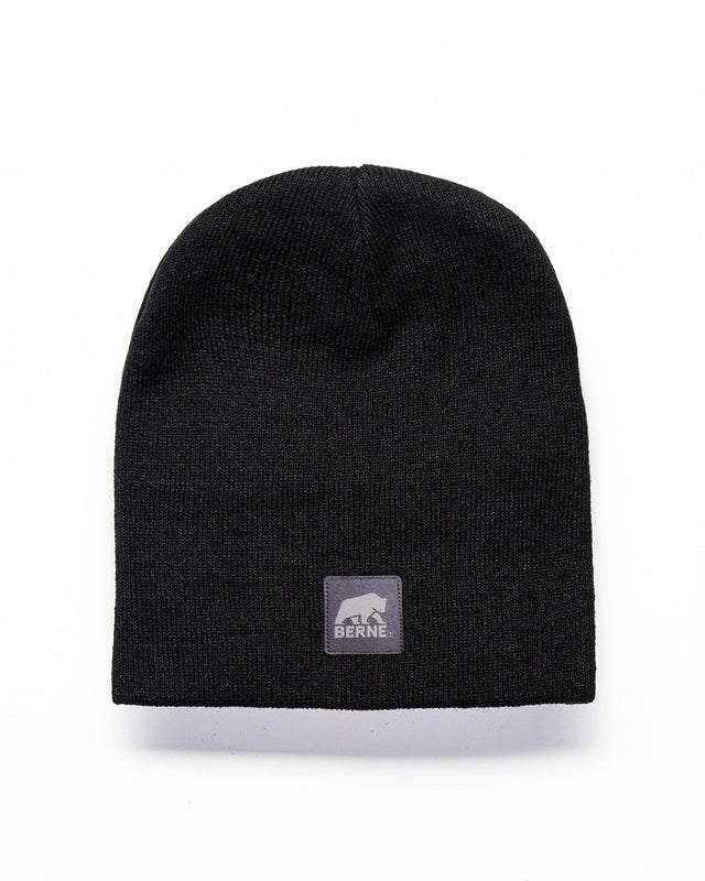 H149BK Heritage Knit Beanie