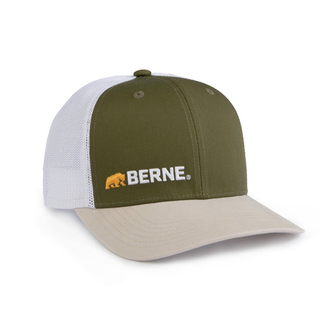 Offset Logo Mesh-Back Cap