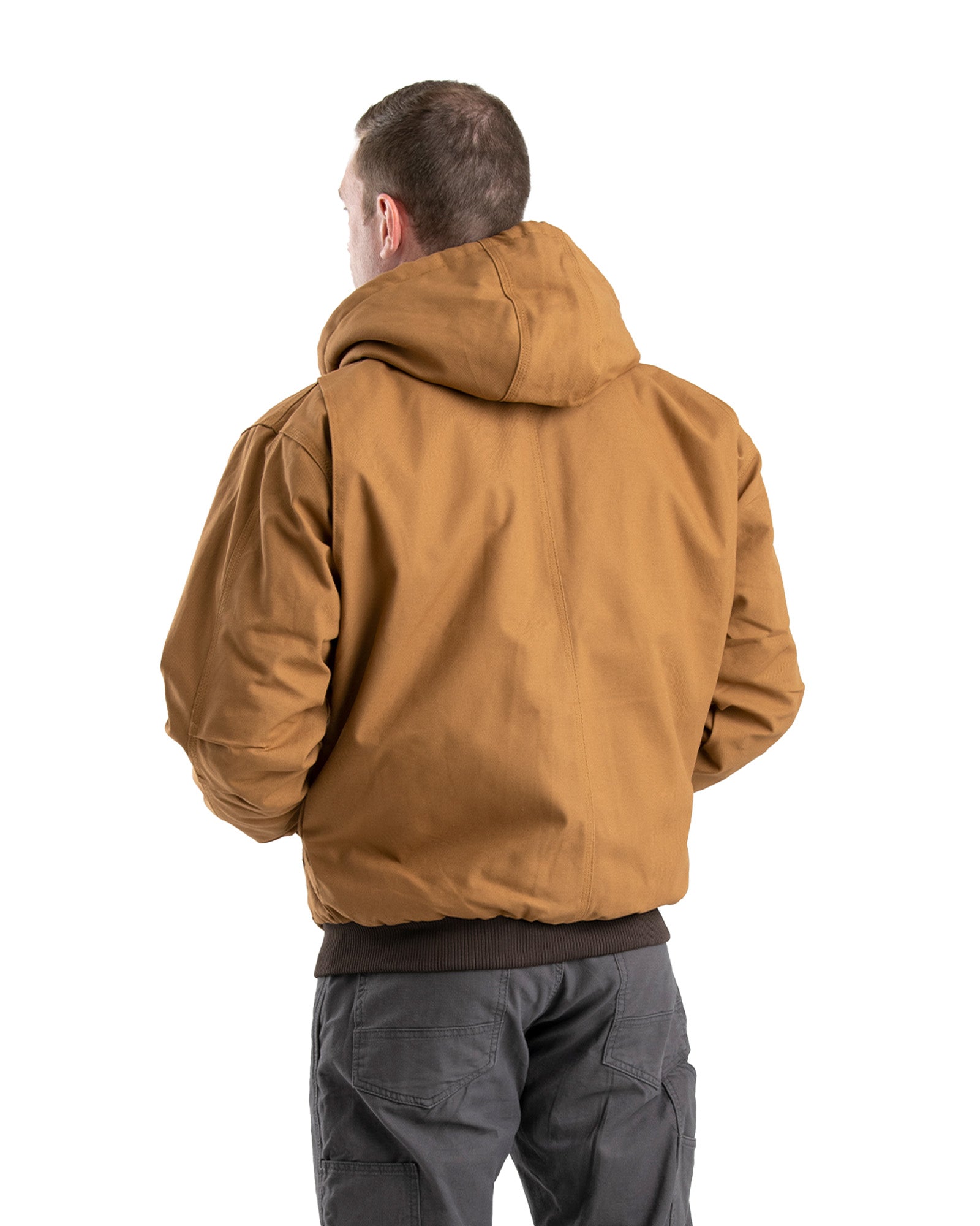 Men's Duck Hooded Active Work Jacket – Berne Canada