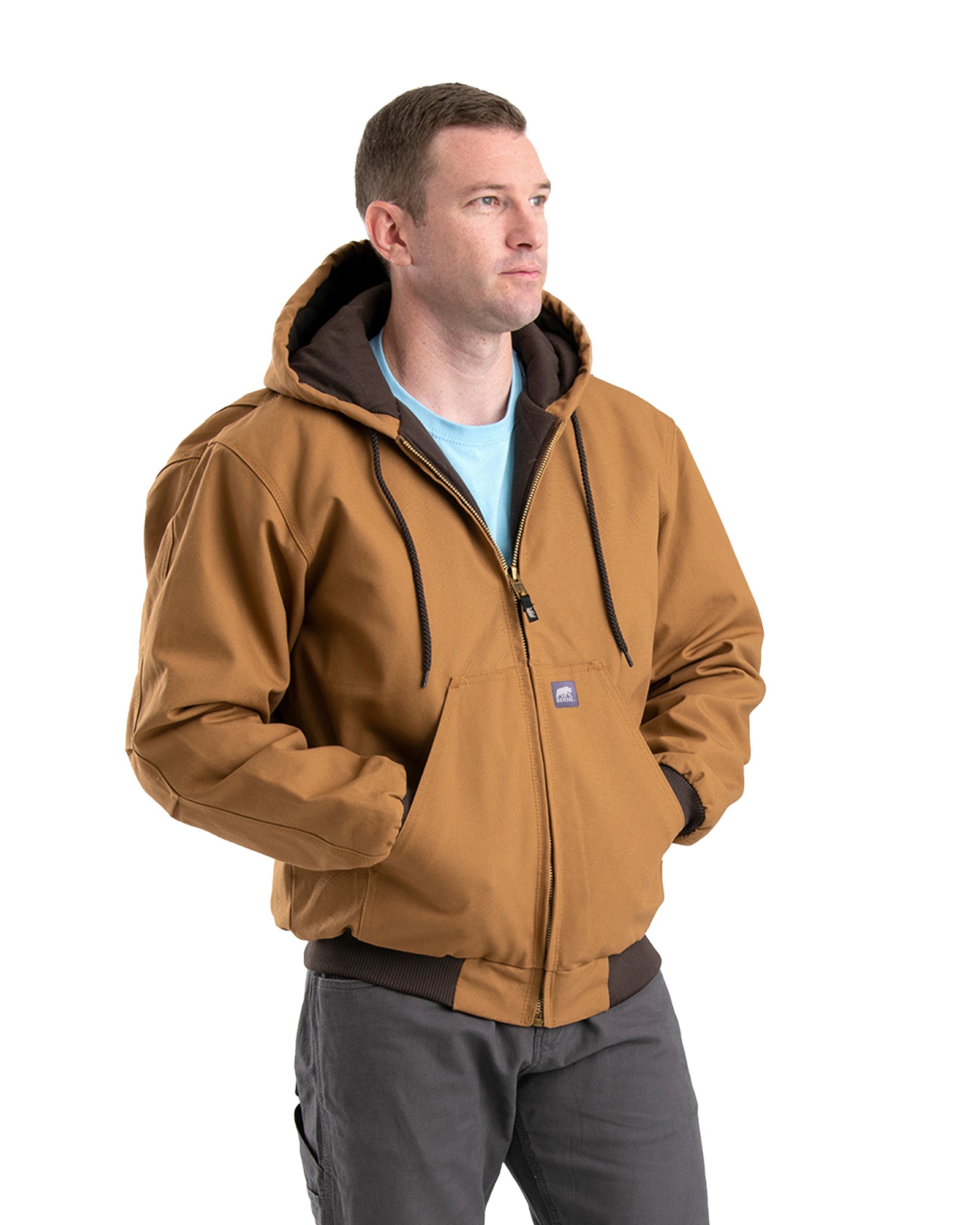 Hooded 2024 work coat