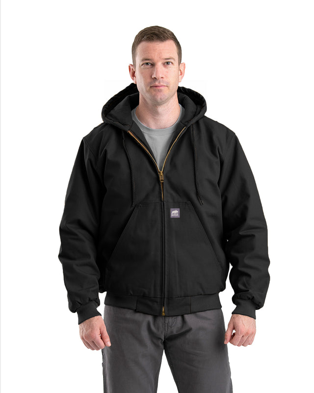 HJ51BK Heritage Duck Hooded Active Work Jacket