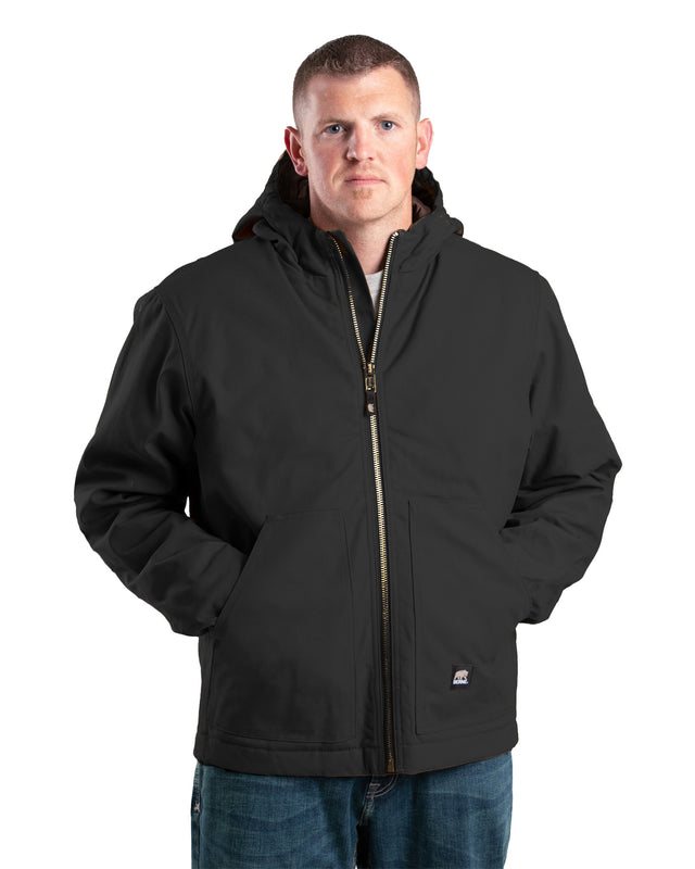 HJ65BK Heritage Duck Hooded Jacket