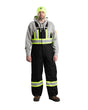 HVNB02BK Safety Striped Arctic Insulated Bib Overall