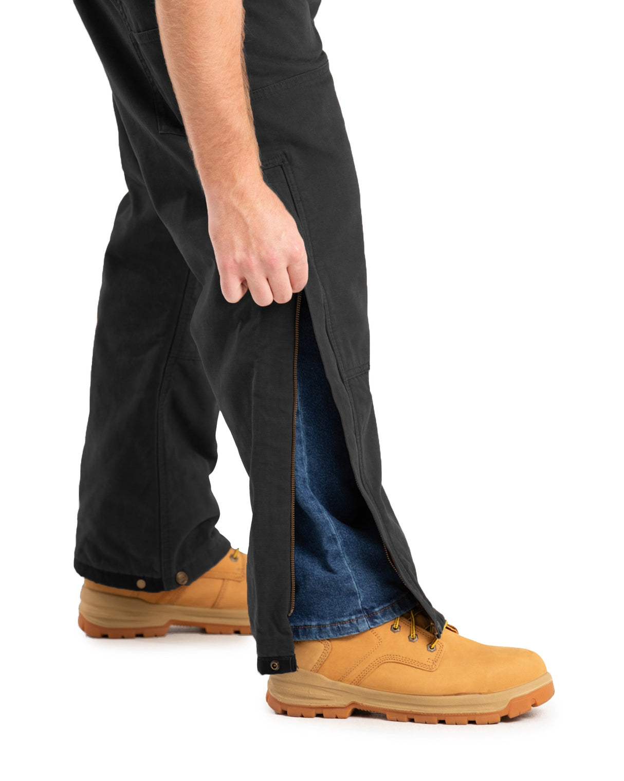 P966BK Highland Washed Duck Insulated Outer Pant