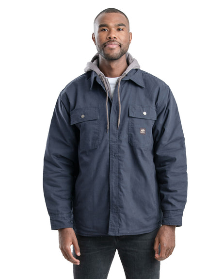 SH68ND Heartland Duck Hooded Shirt Jacket