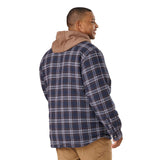 Quilt-Lined Hooded Shirt Jacket