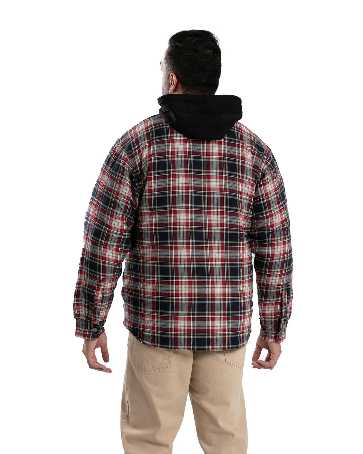 SH78PRK Quilt-Lined Hooded Shirt Jacket