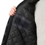 Quilt-Lined Hooded Shirt Jacket