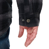 Quilt-Lined Hooded Shirt Jacket