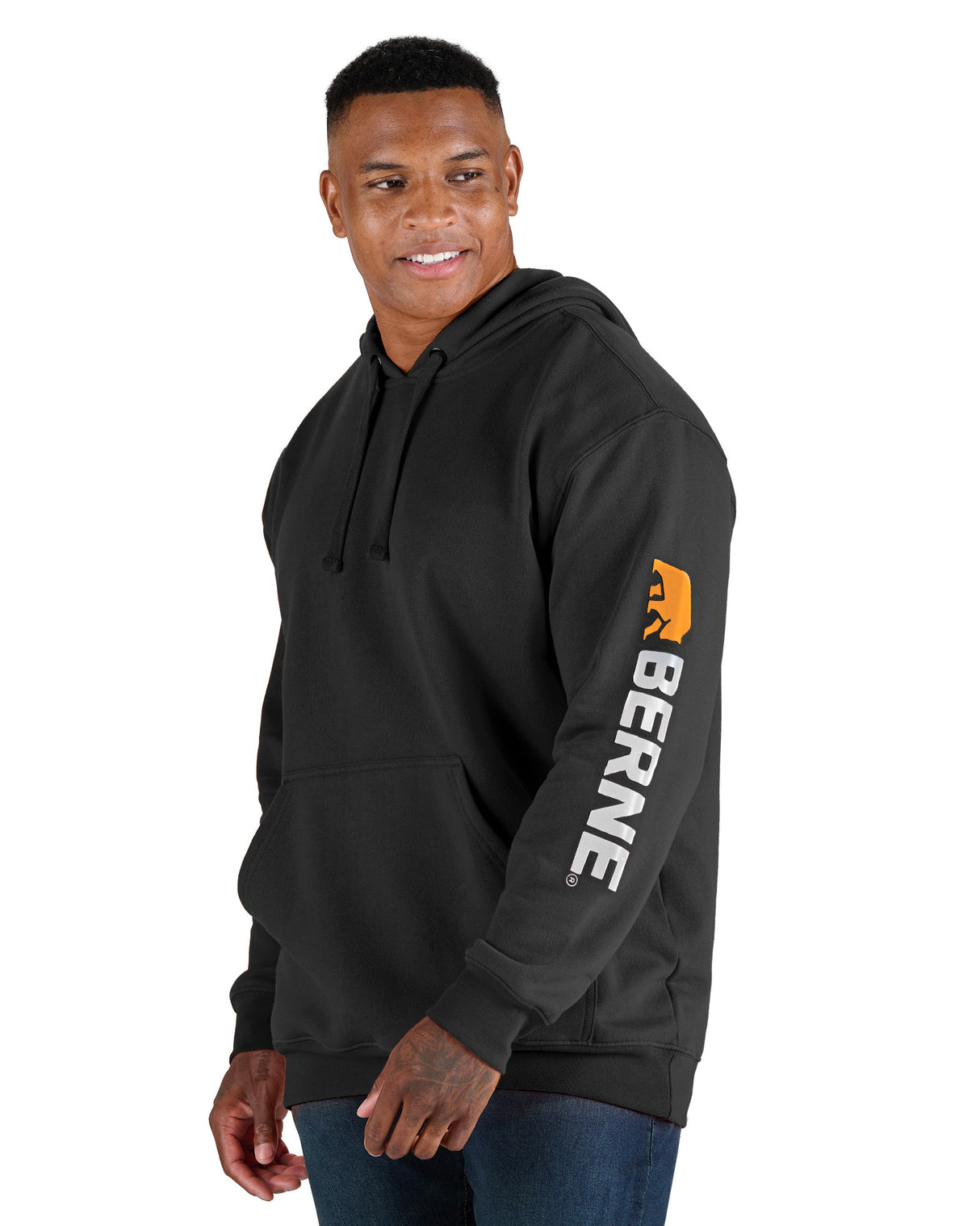 SP401BK Signature Sleeve Hooded Pullover