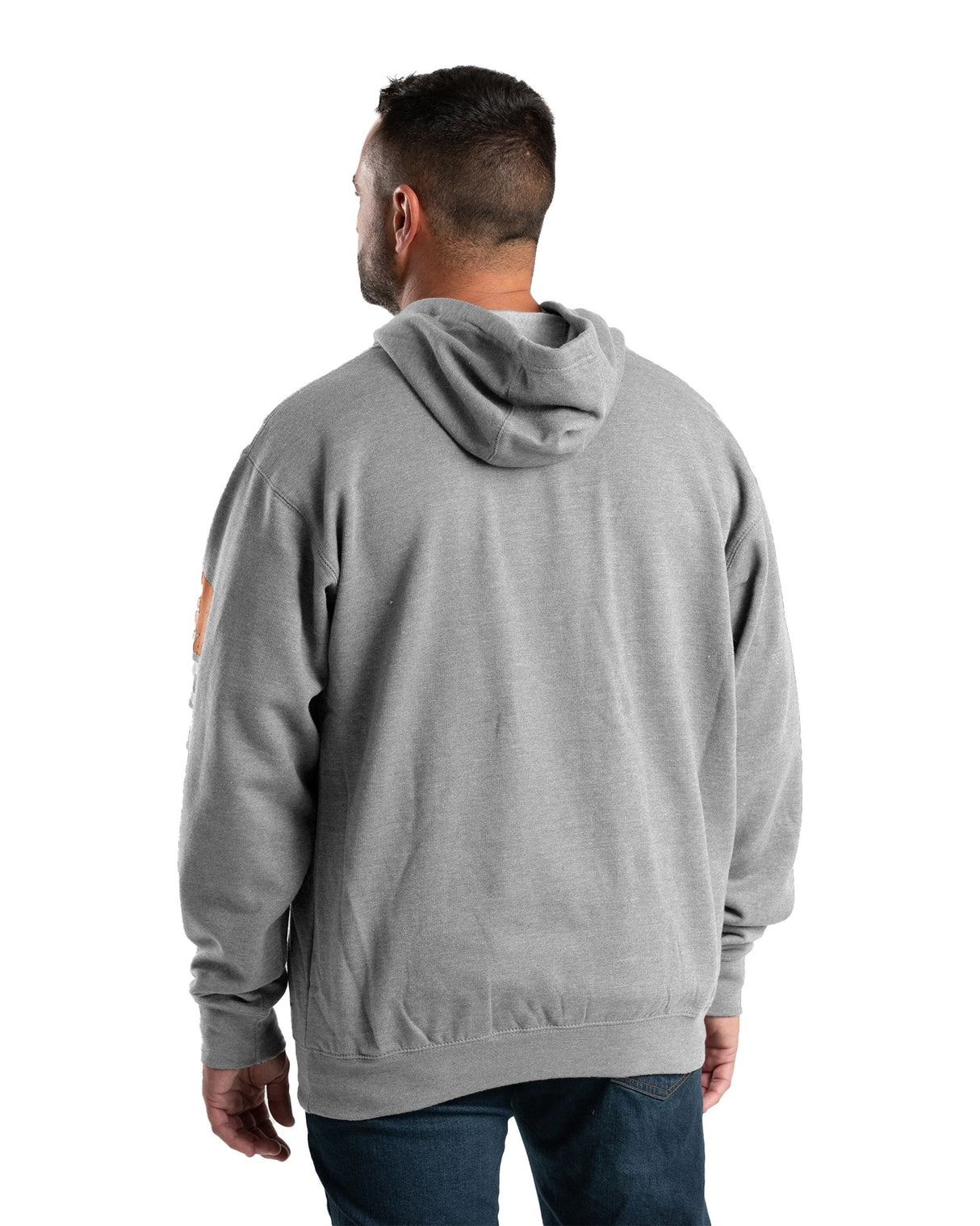 SP402GY Signature Sleeve Hooded Pullover