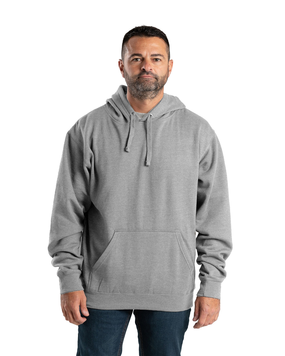 SP402GY Signature Sleeve Hooded Pullover