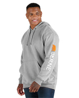 SP402GY Signature Sleeve Hooded Pullover