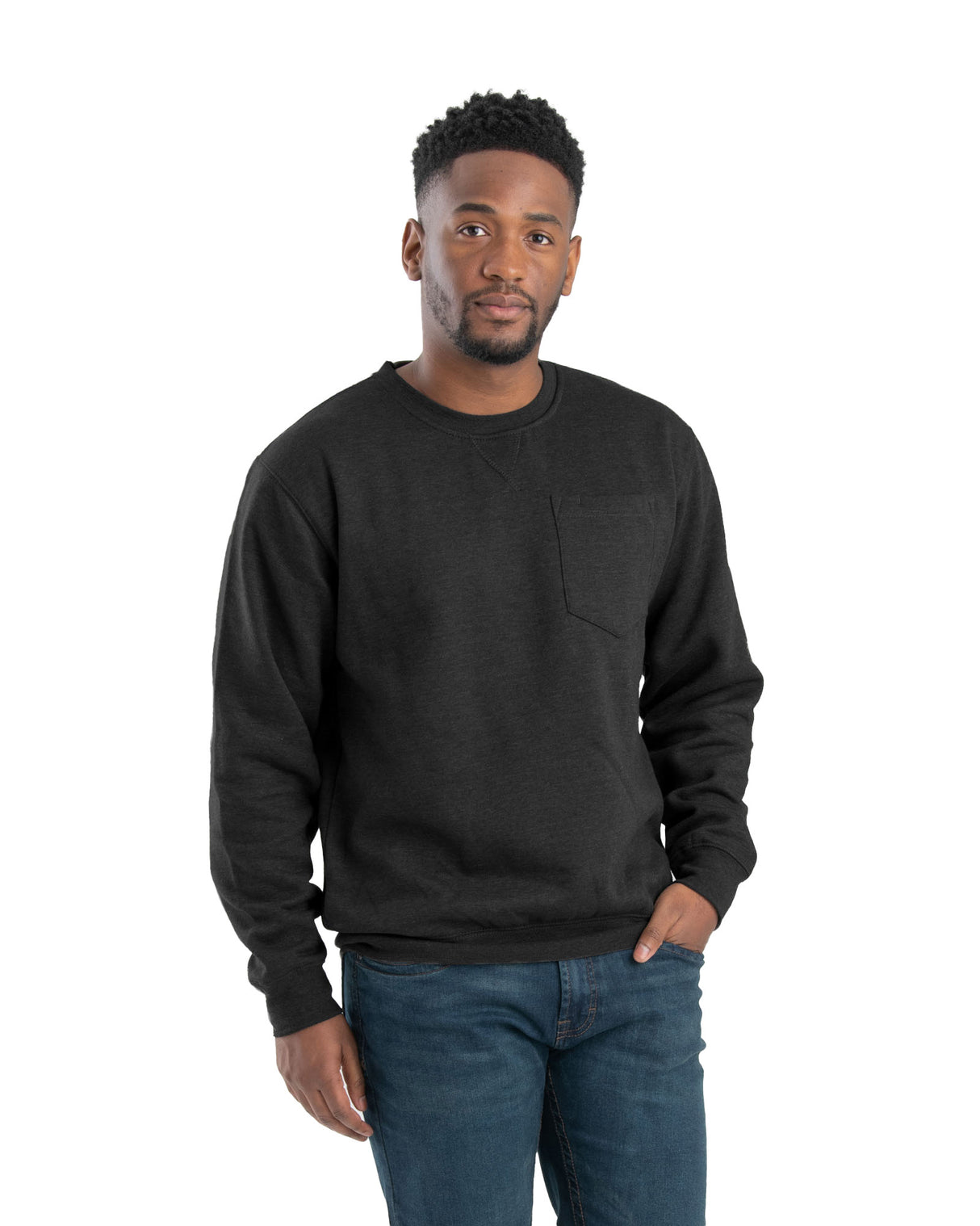 SP415BK Heritage Crewneck Sweatshirt