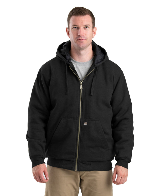 SZ612BK Highland Insulated Full-Zip Hooded Sweatshirt