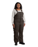 WB515DBN Women's Softstone Duck Insulated Bib Overall