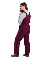 WB515PLM Women's Softstone Duck Insulated Bib Overall