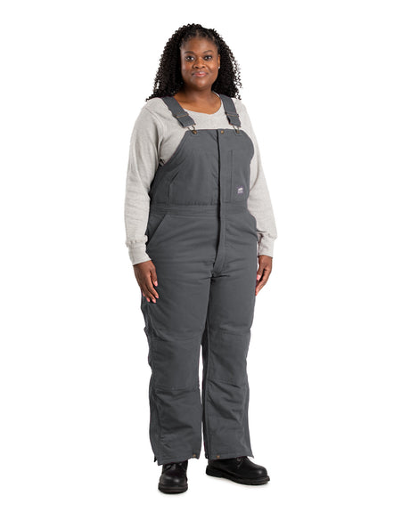 WB515TNM Women's Softstone Duck Insulated Bib Overall