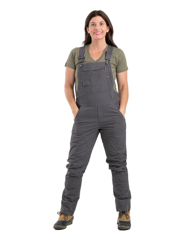 WB922TNM Women's Flex Softstone Duck Unlined Bib Overall