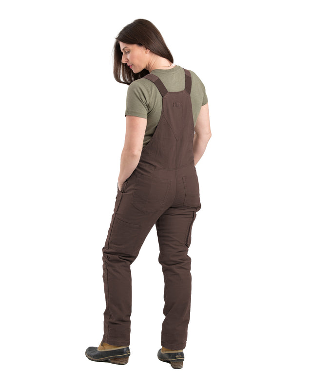 WB922TSN Women's Flex Softstone Duck Unlined Bib Overall