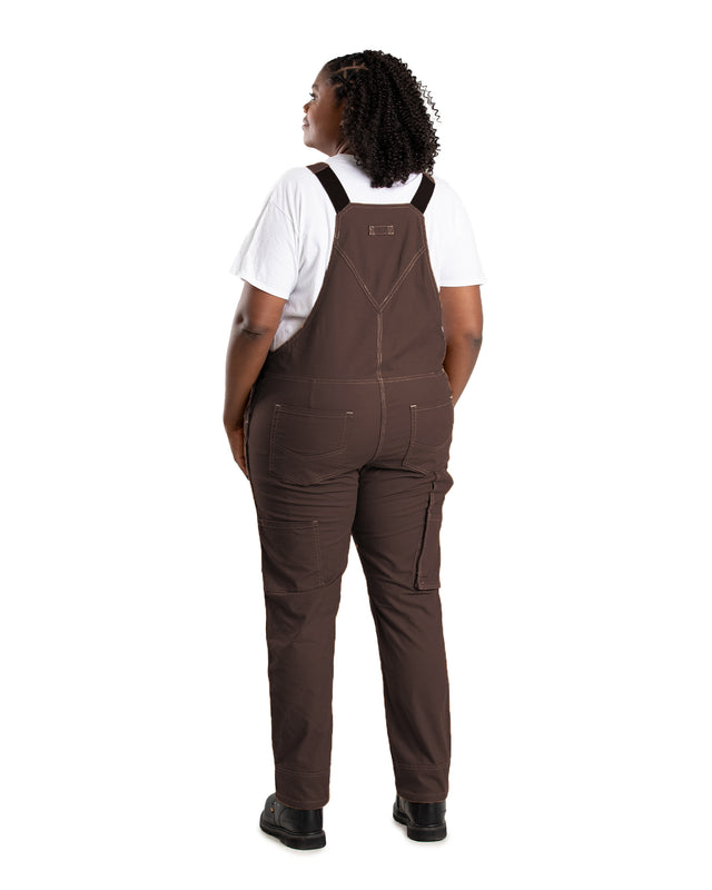 WB922TSN Women's Flex Softstone Duck Unlined Bib Overall