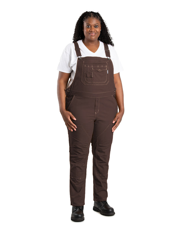 WB922TSN Women's Flex Softstone Duck Unlined Bib Overall