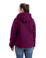 WHJ64PLM Women's Softstone Duck Hooded Jacket