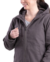 WHJ64TNM Women's Softstone Duck Hooded Jacket