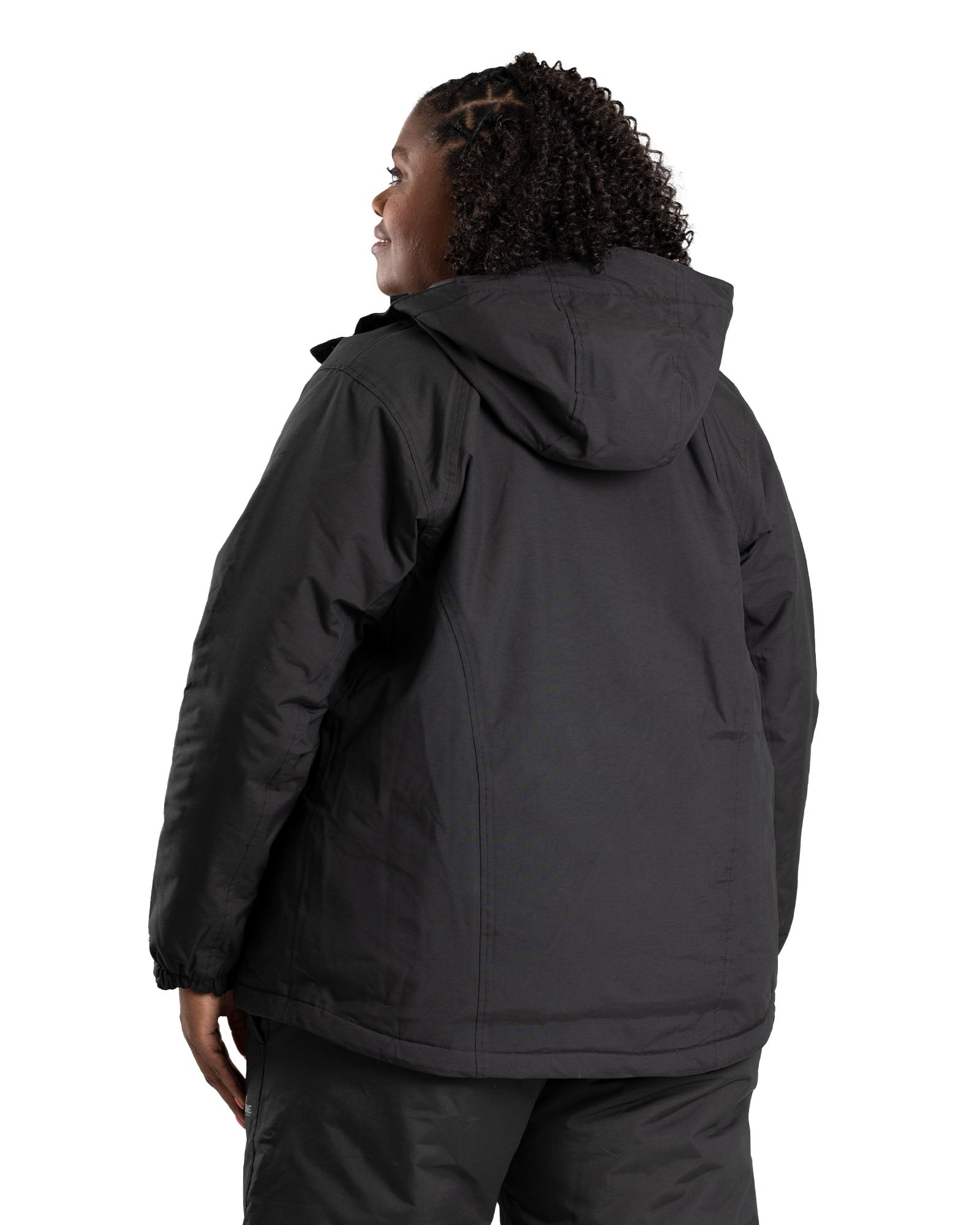WRJ27BK Women's Coastline Waterproof Insulated Storm Jacket