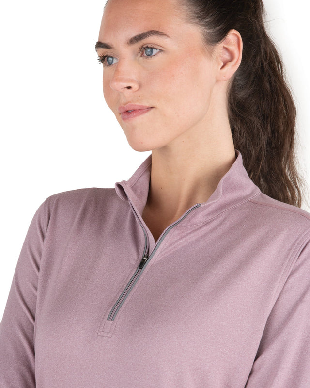 WSH14HELB Women's Midweight UPF Quarter-Zip