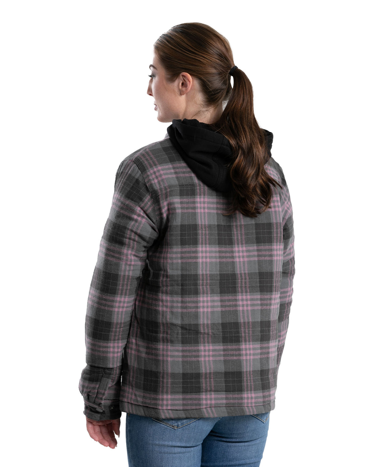 WSH78PPB  Women's Heartland Hooded Shirt Jacket