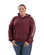 WSP401CAB Women's Signature Sleeve Hooded Pullover Sweatshirt