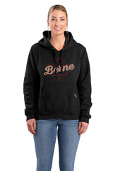 Women's Graphic Hooded Pullover Sweatshirt