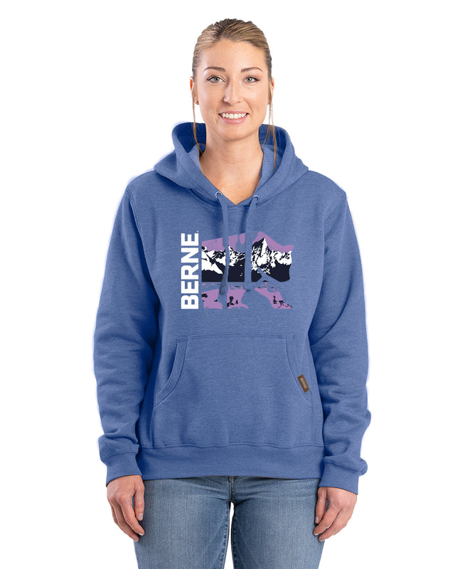 Women's Graphic Hooded Pullover Sweatshirt