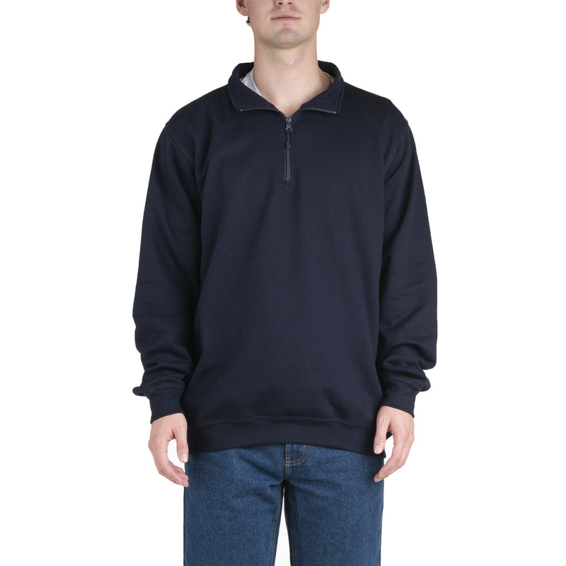 Unlined Quarter Zip Sweatshirt